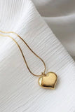 Stetnode Three-dimensional Heart Necklace