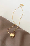 Stetnode Three-dimensional Heart Necklace