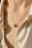 Stetnode Three-dimensional Heart Necklace