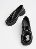 Stetnode Round-Toe Split-Joint Loafers