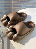 Stetnode Cat Paw Shape Hollow Slippers