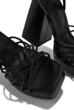 Stetnode  Platform Block Heels - Black