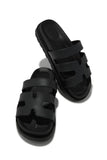 Stetnode Kairi Chunky Slip On Sandals - Black