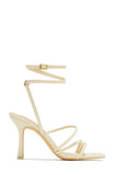 Stetnode Katti Strappy Mid Heels - Ivory