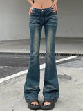 Stetnode back to school Bootcut Low Rise Denim Jeans