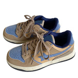 Stetnode back to school Brown & Blue Shooting Star Sneakers