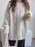 Stetnode Cable Knit Jumper Sweater