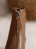 Stetnode Split-Joint Square-Toe Zipper Boots