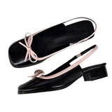 Stetnode Coquette Bow Ballet Sandals