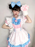 Stetnode Babe pink blue maid dress