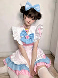 Stetnode Babe pink blue maid dress