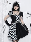 Stetnode Chessboard darkness dress