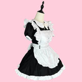 Stetnode Cosplay bow maid dress set