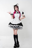 Stetnode Cosplay bow maid dress set