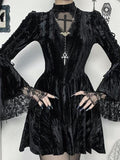 Stetnode Darkness cross elegant dress