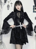 Stetnode Darkness cross elegant dress