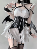 Stetnode Evil wings sweetheart maid dress