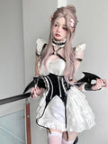 Stetnode Evil wings sweetheart maid dress