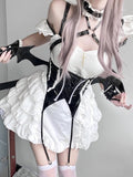 Stetnode Evil wings sweetheart maid dress