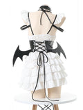 Stetnode Evil wings sweetheart maid dress