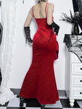 Stetnode Gorgeous rose fishtail dress