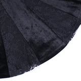 Stetnode Goth aesthetic gored dress