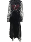 Stetnode Goth lace long dress