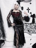 Stetnode Goth lace long dress