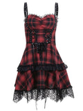 Stetnode Goth lolita suspender dress