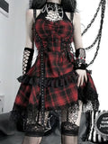 Stetnode Goth lolita suspender dress