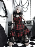 Stetnode Goth lolita suspender dress