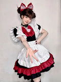 Stetnode Halloween evil maid dress