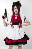 Stetnode Halloween evil maid dress set