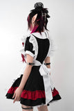 Stetnode Halloween evil maid dress set