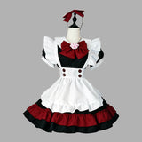 Stetnode Halloween evil maid dress set