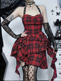 Stetnode Halter y2k goth dress