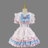 Stetnode Kitty maid cosplay dress set