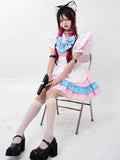 Stetnode Kitty maid cosplay dress set