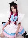 Stetnode Kitty maid cosplay dress set