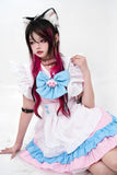 Stetnode Kitty maid cosplay dress set