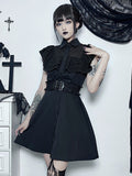 Stetnode Layered aesthetic goth dress