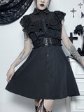 Stetnode Layered aesthetic goth dress