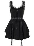 Stetnode Punk doll lace dress puff bolero