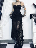 Stetnode Romantic darkness lace dress