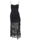 Stetnode Romantic darkness lace dress