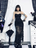 Stetnode Romantic darkness lace dress