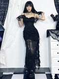 Stetnode Romantic darkness lace dress