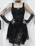 Stetnode Vintage goth lace dress