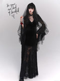 Stetnode Witchy elegance rose lace dress