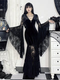 Stetnode Witchy elegance rose lace dress